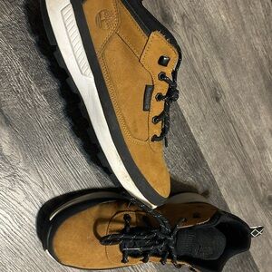 Timberland Men's Brown and Black Boots